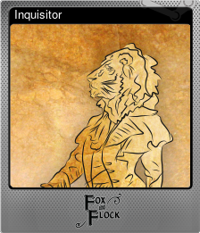 Series 1 - Card 5 of 8 - Inquisitor