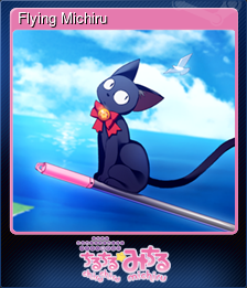 Series 1 - Card 6 of 6 - Flying Michiru