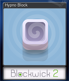 Series 1 - Card 2 of 9 - Hypno Block