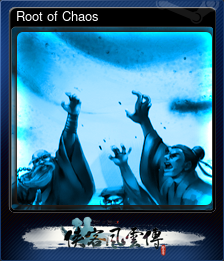 Series 1 - Card 3 of 9 - Root of Chaos
