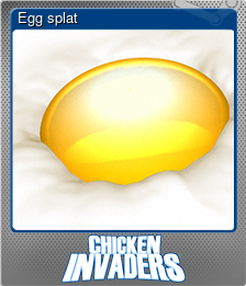 Series 1 - Card 5 of 7 - Egg splat