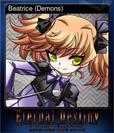 Series 1 - Card 3 of 9 - Beatrice (Demons)