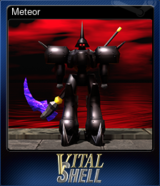 Series 1 - Card 5 of 5 - Meteor