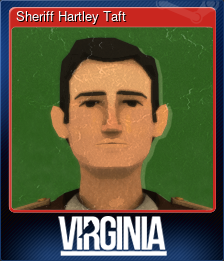 Series 1 - Card 14 of 15 - Sheriff Hartley Taft