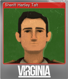 Series 1 - Card 14 of 15 - Sheriff Hartley Taft