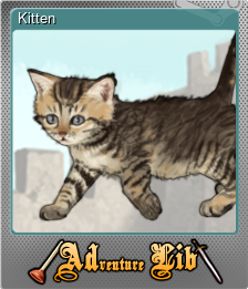 Series 1 - Card 4 of 6 - Kitten