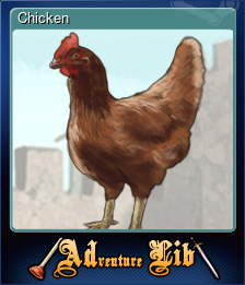 Series 1 - Card 3 of 6 - Chicken