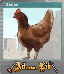 Series 1 - Card 3 of 6 - Chicken