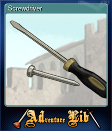 Series 1 - Card 5 of 6 - Screwdriver