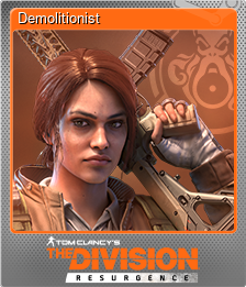 Series 1 - Card 7 of 8 - Demolitionist