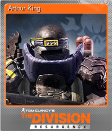 Series 1 - Card 4 of 8 - Arthur King