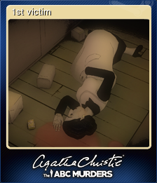 Series 1 - Card 4 of 6 - 1st victim