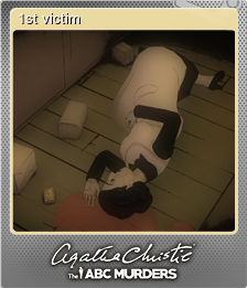 Series 1 - Card 4 of 6 - 1st victim