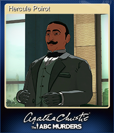 Series 1 - Card 5 of 6 - Hercule Poirot