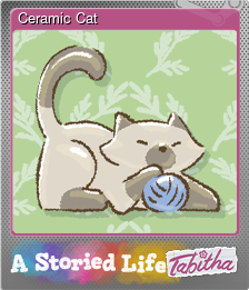 Series 1 - Card 9 of 11 - Ceramic Cat