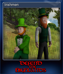 Series 1 - Card 6 of 8 - Irishmen