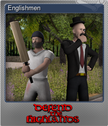 Series 1 - Card 8 of 8 - Englishmen