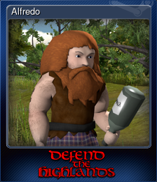 Series 1 - Card 1 of 8 - Alfredo