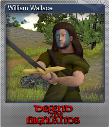 Series 1 - Card 3 of 8 - William Wallace