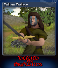 Series 1 - Card 3 of 8 - William Wallace