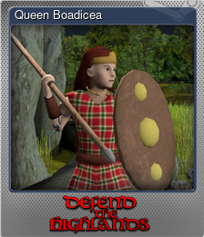 Series 1 - Card 5 of 8 - Queen Boadicea