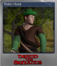 Series 1 - Card 4 of 8 - Robin Hood