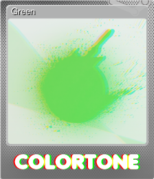 Series 1 - Card 3 of 5 - Green