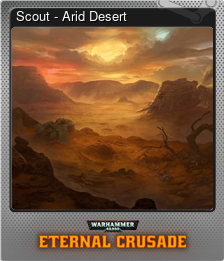 Series 1 - Card 4 of 9 - Scout - Arid Desert