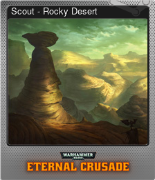 Series 1 - Card 3 of 9 - Scout - Rocky Desert