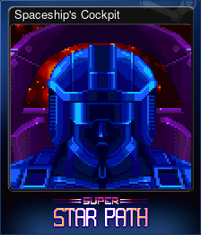 Series 1 - Card 8 of 15 - Spaceship's Cockpit