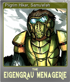 Series 1 - Card 5 of 13 - Pilgrim Hiker, Samu'el'eh