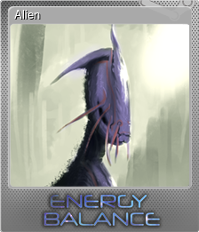 Series 1 - Card 3 of 5 - Alien