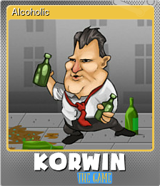 Series 1 - Card 4 of 5 - Alcoholic