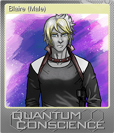 Series 1 - Card 2 of 7 - Blaire (Male)