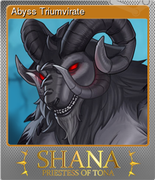 Series 1 - Card 4 of 8 - Abyss Triumvirate