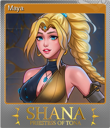 Series 1 - Card 2 of 8 - Maya