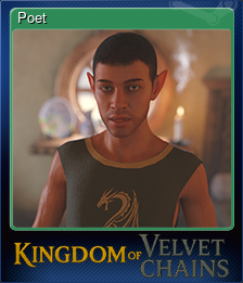 Series 1 - Card 3 of 5 - Poet