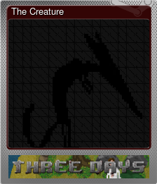 Series 1 - Card 3 of 5 - The Creature
