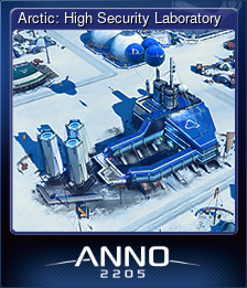 Series 1 - Card 3 of 9 - Arctic: High Security Laboratory