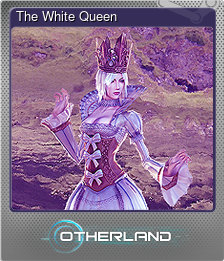 Series 1 - Card 8 of 8 - The White Queen