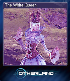 Series 1 - Card 8 of 8 - The White Queen