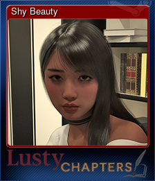 Series 1 - Card 1 of 5 - Shy Beauty