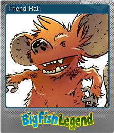 Series 1 - Card 2 of 6 - Friend Rat