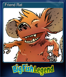 Series 1 - Card 2 of 6 - Friend Rat