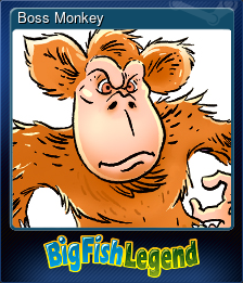 Series 1 - Card 3 of 6 - Boss Monkey