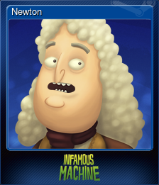 Series 1 - Card 3 of 6 - Newton