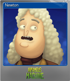 Series 1 - Card 3 of 6 - Newton