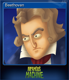 Series 1 - Card 4 of 6 - Beethoven