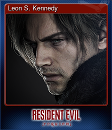 Series 1 - Card 2 of 8 - Leon S. Kennedy