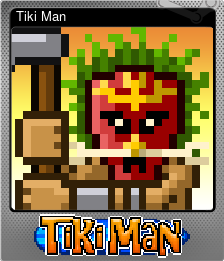 Series 1 - Card 1 of 8 - Tiki Man